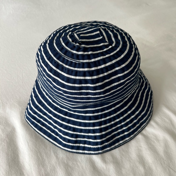 San Diego Hat Company Navy & White Packable Sun Hat - Picture 8 of 8